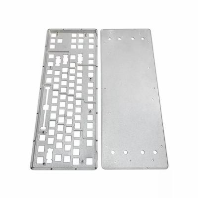 China Custom Machining Keyboard Shell Metal ABS Material Wireless OEM Mechanical Keyboard for sale