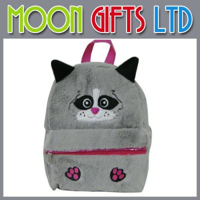 China Custom Wholesale Cute Stuffed Plush Backpack Kids Bag for sale