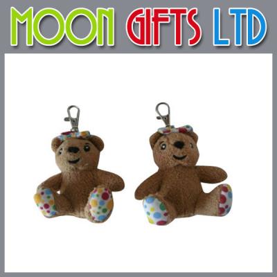 China Custom Plush Keychain Bear plush keychina Valentines Teddy Bear Keychain for sale