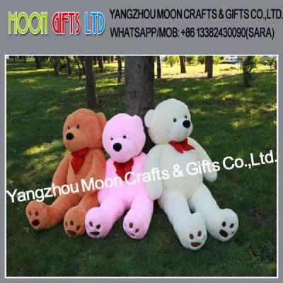 China Promotional giant teddy bear big teddy bear bear plush 100cm to 220cm tall for sale