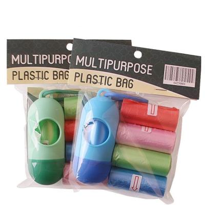 China Hot Viable Simple Portable Plastic Travel Carrier Poop Pack Bag Cleaning Dog for sale