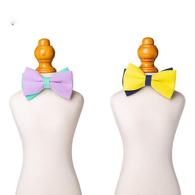 China Viable Factory Various Promotional Dog Bow Tie Pet Personalized Pet Bow Tie Collar Pet Accessories 2021 for sale