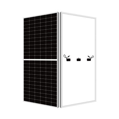 China Solar Panels 500w 550w 525w Solar Power System Half Mono Frame 182 Cells Roof System Tier 1 Solar Panels Black Eu for sale