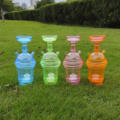 China Portable Plastic Hookah Shisha Car Shisha Cup Smoke Machine Sheesha Chicha Chicha Narguile Wholesale German Eco-Friendly Small Shisha Hookah For Car for sale