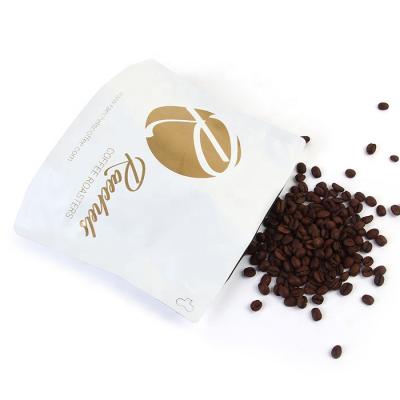 China De Logo Low MOQ 250g 500g 1kg Aluminum Foil Holder Custom Coffee Moisture Proof Bean Packing Bag With Ziplock Tea Bag for sale