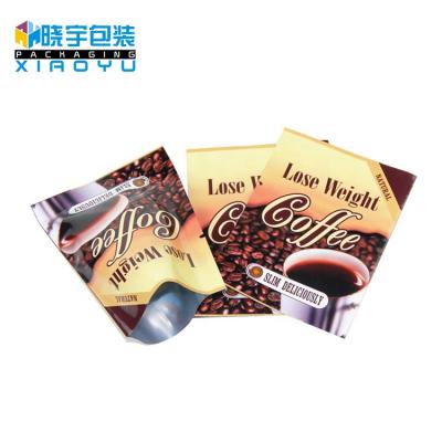 China Food Wholesale Aluminum Foil Ear Drip Coffee Filter Sachet Package Bag Empty Coffee Powder Packaging Pouch Hanging Bag for sale