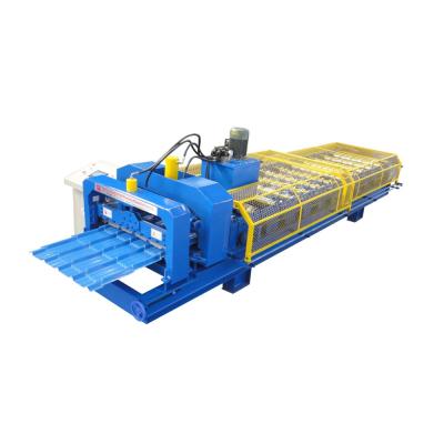 China Building Material Stores Glazed Tile Roll Forming Machine 800 Glazed Tiles Roll Forming Machine for sale