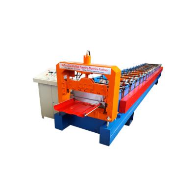 China Building Material Stores 42-453 Customize Big Span Metal Roof Roll Forming Machine for sale