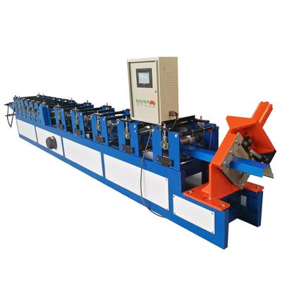 China Building Material Shops Aluminum Downpipe Water Rain Gutter Roll Forming Machine Price for sale