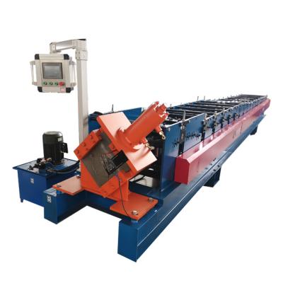 China Building Material Stores Bolivia Style Galvanized Roofing Gutter Roll Forming Machine for sale