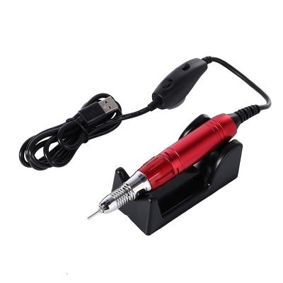 China Easy Apply Professional Nail Drill 20000RPM USB Nail Drill Handpiece Pen Shape Manicure Nail Drill for sale