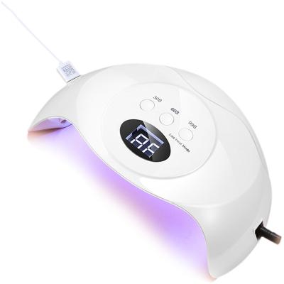 China New ABS UV Led Nail Lamp Curing Lamp 58W Nail Led Lamp With 3 Timer UV Led Gel Dryer for sale