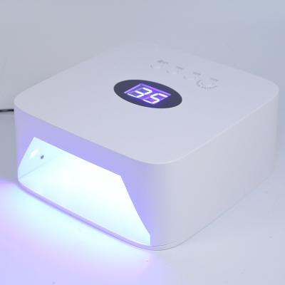 China Hot Selling Wireless Portable ABS Nail Dryer Lamp Fingernail Dryer UV Rechargeable UV Led Gel Lamp Nail Dryer for sale