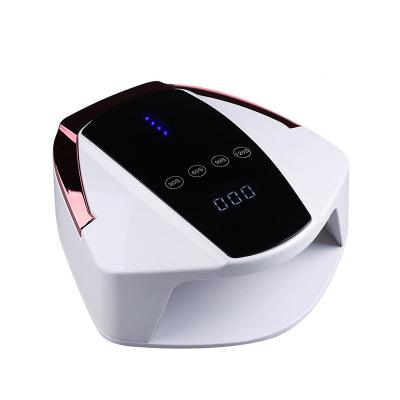 China Amazon Hot Sale Radio 15600mAh Fast Curing Nail Dryer Dye Nail Curing Lamp 48pcs UV Light Rechargeable Instant Nail Lamp for sale