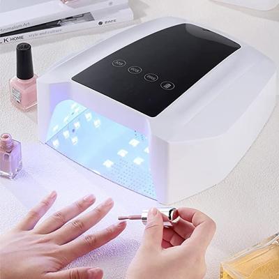 China High Quality Cordless UV LED Nail Lamp 72W LED Nail Gel Rechargeable Led Nail Gel Lamp Dye Nail Cordless UV Lamp For Gel Polish for sale