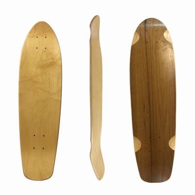 China Good Quality Cruiser Adult Custom Skateboard With 7 Ply Canadian Maple And Walnut Wood Veneer for sale