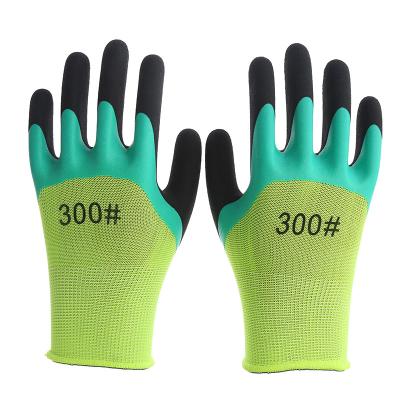 China Mechanic Protection Gloves 2021 Heavy Duty Products Safety Gloves , Latex Covered Rubber Gloves Safety Gloves for sale