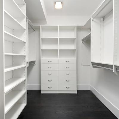 China Custom based on customer needs and modern building site wall cabinet apartment closet walk in wardrobe for sale