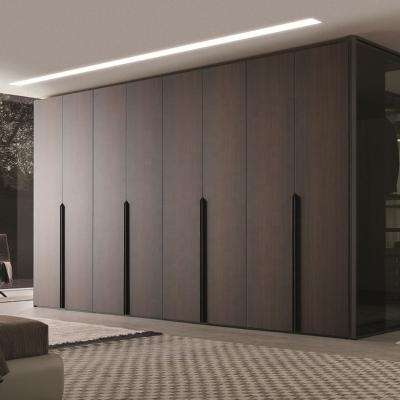 China Custom Wood Design Based Custom Made On Customer Needs And Worksite Modern Bedroom Closet Closet Wardrobe for sale