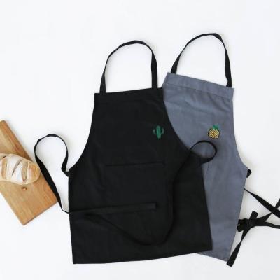 China Personalized Cute Parent-child Chef Wear Pocket Long Sleeveless Cleaning Aprons for sale