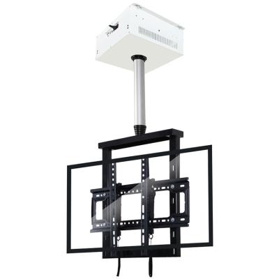 China 42-60 Inch Remote Control TV Lift Curved Plasma Motorized Lift Motorized TV Mount Monitor Lift for sale