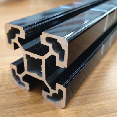 China Good Quality Aluminum Profile T Slot Black Anodized 40x40 Aluminum Extrusion for sale