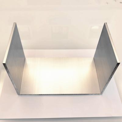 China Aluminum c channel low price customized extruded aluminum c channel track for sale