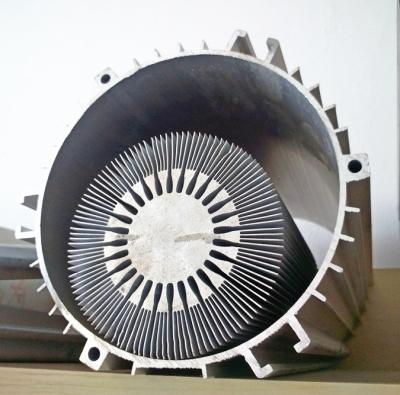 China Low Heatsink Price Extruded Big Heatsink In Clear Anodized Aluminum for sale