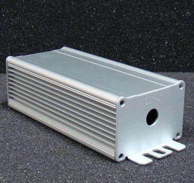 China 6063 Aluminum Alloy Clear Anodized Matte Extruded Aluminum Enclosure Box for sale