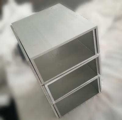 China Low Price Window And Door Silver Anodized U Shape Extruded Aluminum Channel for sale