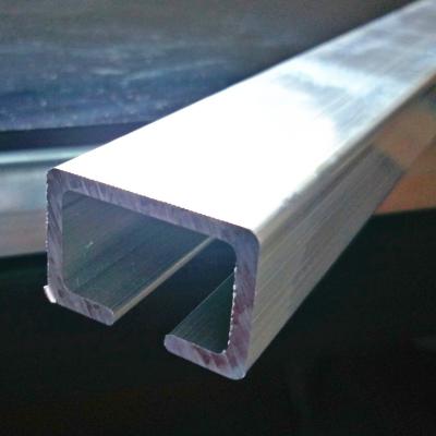 China Other high grade 6063 aluminum extrusion T5 c channel for sale