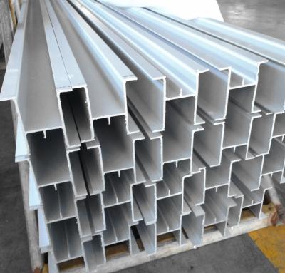 China Silver Anodized Extruded Solar Aluminum Structure Fixture Factory Solar Supply Rail for sale