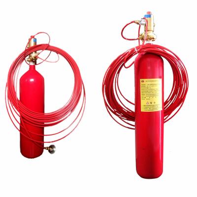 Cina Xingjin facile da installare tubo di rilevamento incendio cilindro rosso FM200 sistema di soppressione 1,12 kg/L in vendita