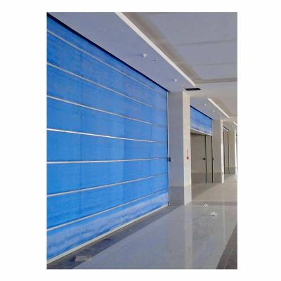 Cina OEM Fire Roller Curtain With Double Track Wall Mounted Installation in vendita