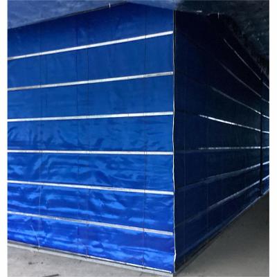 Κίνα Αυτόματη διπλή τροχιά Lnororganic Fire Roller Shutter Molded Polymer Door Rolling Pull προς πώληση