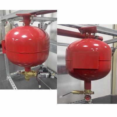 China Rojo Tipo colgante Fm200 Extintor automático de incendios Fabrica Garantizar la calidad directa Mejor precio en venta