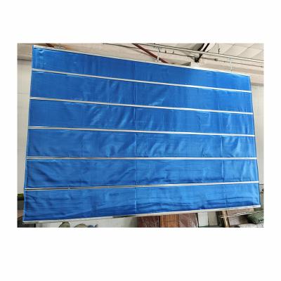 China OEM Double Track Flame Resistant Roller Curtain For Temperature Environments Te koop