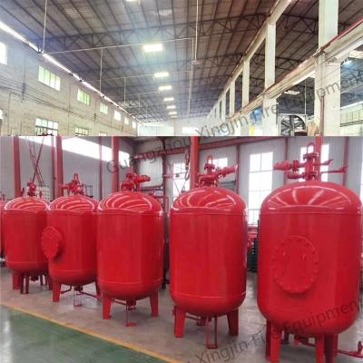 China Sistema de extinción de incendios de espuma fácil de instalar con tanque vertical / horizontal que garantiza la seguridad en venta