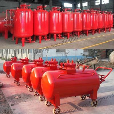 China Horizontaal of verticaal schuimbrandbestrijdingssysteem Fabriek Direct 2000L schuimtank systeem Te koop