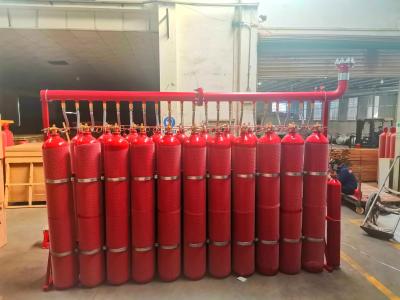 China Xingjin 90L Argonita IG55 Sistema de extinción de incendios Diseño ligero con bajo mantenimiento rojo en venta