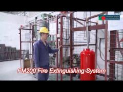 Commercial Automatic Fire Extinguisher 50L Type Fm200 Fire Extinguishing Device