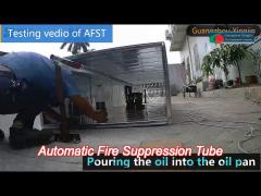 Novec1230 FM200 Tube Fire Suppression System