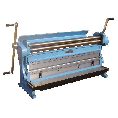 China Building Material 3-IN-1/1320x1.5 TTMC Pressbrke Magazine Guillotines and Rolls Machinery, 3-IN-1 Sheet Metal Shaping Manufacturing Machinery for sale