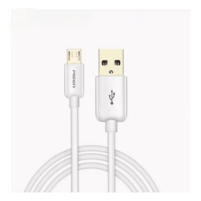 China Pisen 0.8m 1m 1.5m 3m Mobile Phone Micro USB Cable Fast Charging Micro USB Serial Cable For Smart Phone for sale