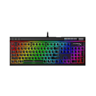 China Rudding Hyper HyperX Keycaps Alloy Hyper Red Elite 2 RGB LED Normal Gaming Dedicated Mechanical Keyboard for sale