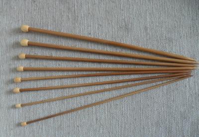 China Round and smooth Bamboo Knitting Needles for sweater , neck warmers for sale