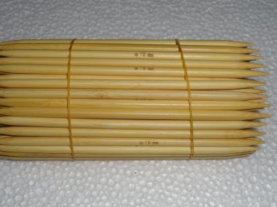 China Bamboo knitting needle double points for sale