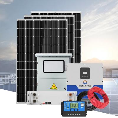 China Home PV 5kw 10kw solar system 5kw 5000 watt solar panel 5kva solar power system for sale