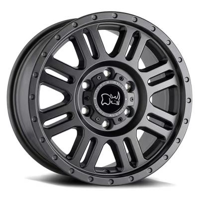 China Luxury 4X4 Wheel Rim 16 17 18 19 20 Inch 5*112 6*139.7 All Size 4x4 Off Road Alloy Wheel Factory Price for sale