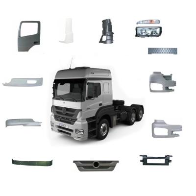 China cheap steel body parts/stainless steel truck spare parts for mercedes benz axor more than 100 items heavy duty truck parts for sale